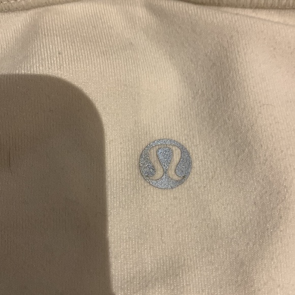 Lululemon Off White/Brown/Black Stride Luon Origami Jacket -Size 8 - Picture 15 of 16